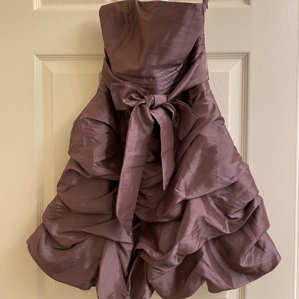 F21 Women Strapless Cocktail Dress